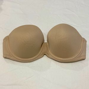 Wacoal Nude Strapless Bra Women Size 34C